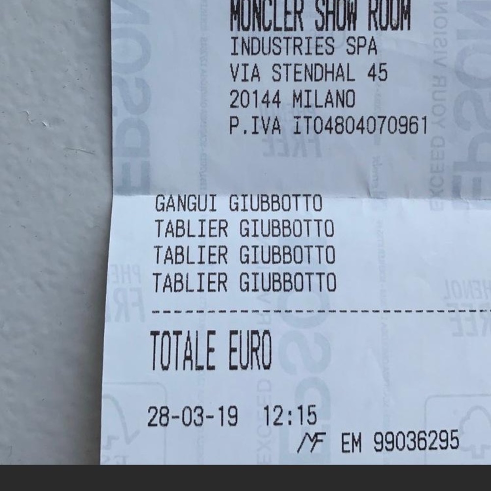 Moncler x Off White Tablier Color Navy NWT! - Picture 8 of 8